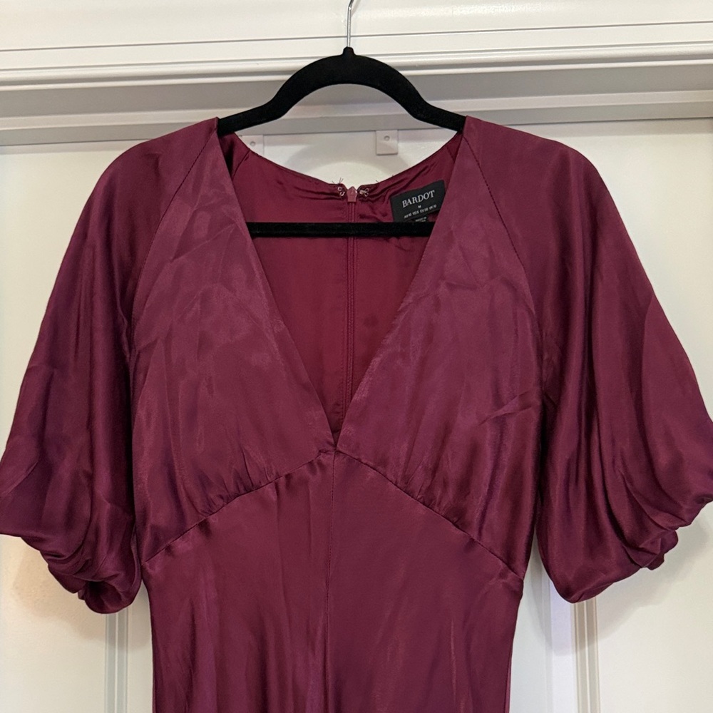 Bardot Deep Purple Maxi Dress - Picture 3 of 5